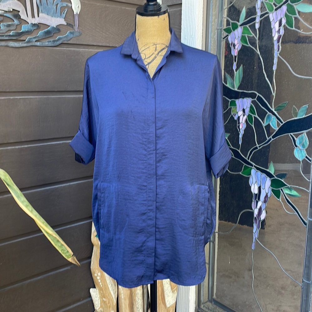 Anthro Navy Tunic